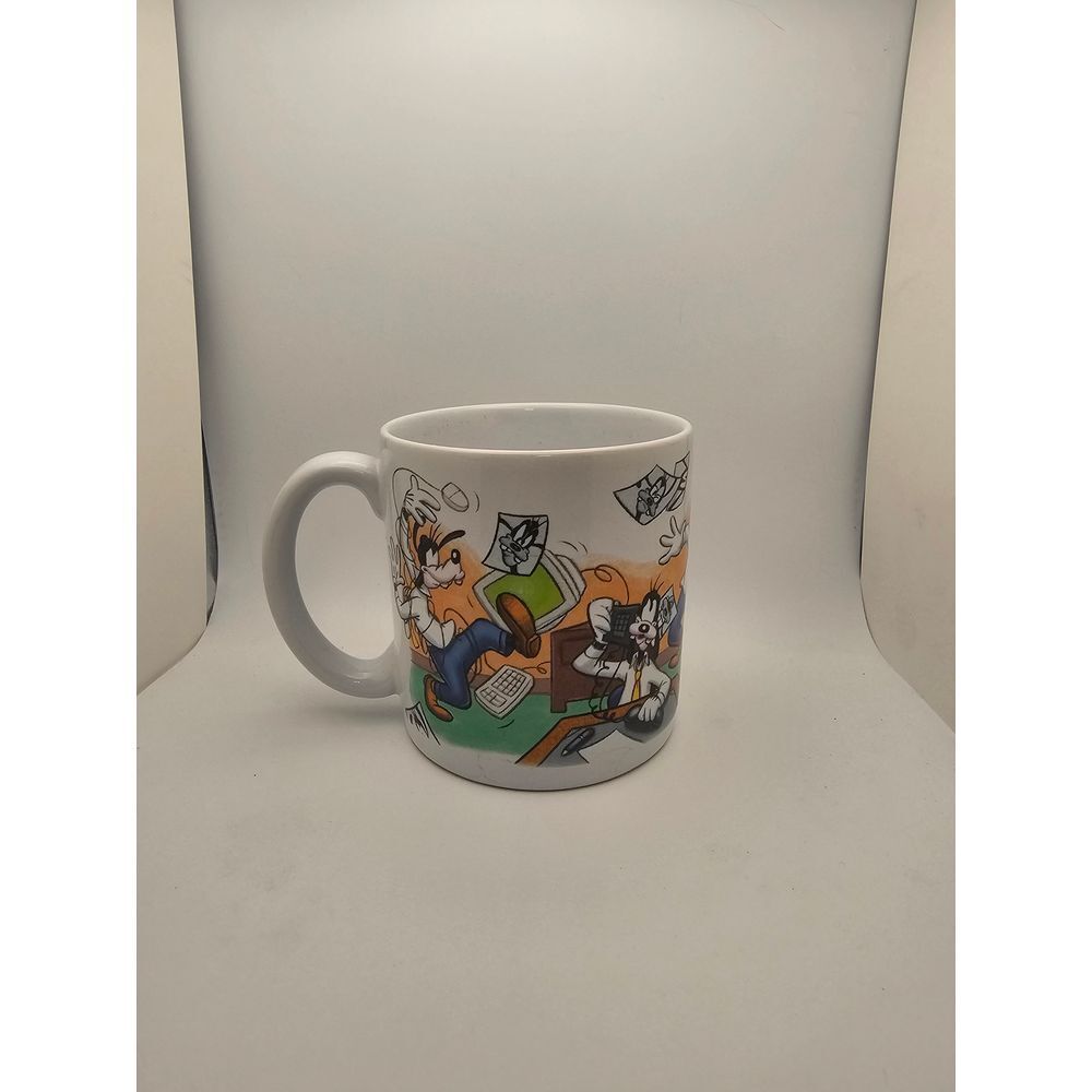 Disney Store Goofy Coffee Mug You Don't Have to be Goofy to Work Here, 16 fl oz